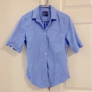 2/$10 American Eagle Outfitters Blue Button up shirt
